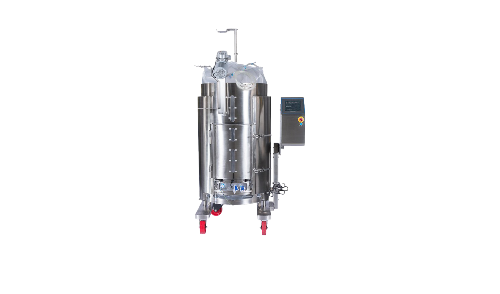Thermo Scientific™ HyPerforma™ Single-Use Mixer, 500 L, jacketed, DC motor, touchscreen console, with load cells