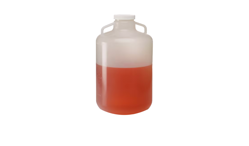 Thermo Scientific™ Nalgene™ Polypropylene, Wide-Mouth Carboy with Handle, 20L