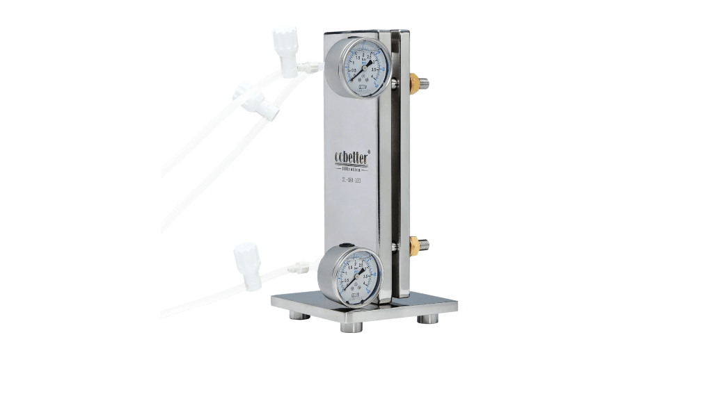 COBETTER Tangential Flow Filtration Holder TFF Holders Used with TFF Cassette (0.01m²)