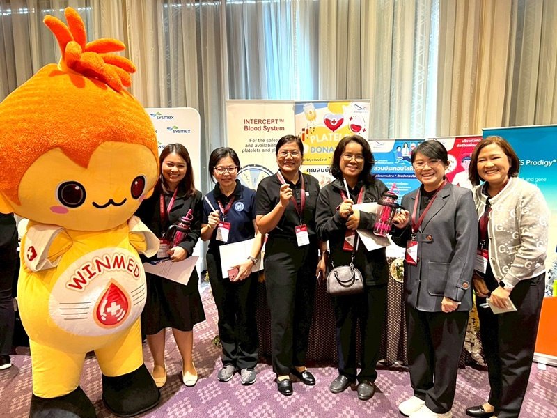 WINMED เข้าร่วมการประชุมวิชาการด้านเวชศาสตร์การบริการโลหิต Blood Bank Matter เสริมสร้างองค์ความรู้ พัฒนาระบบบริการโลหิตอย่างยั่งยืน